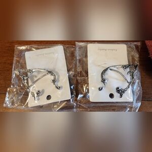 Cat ear earrings